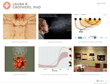 Tablet Screenshot of lauracrothers.com